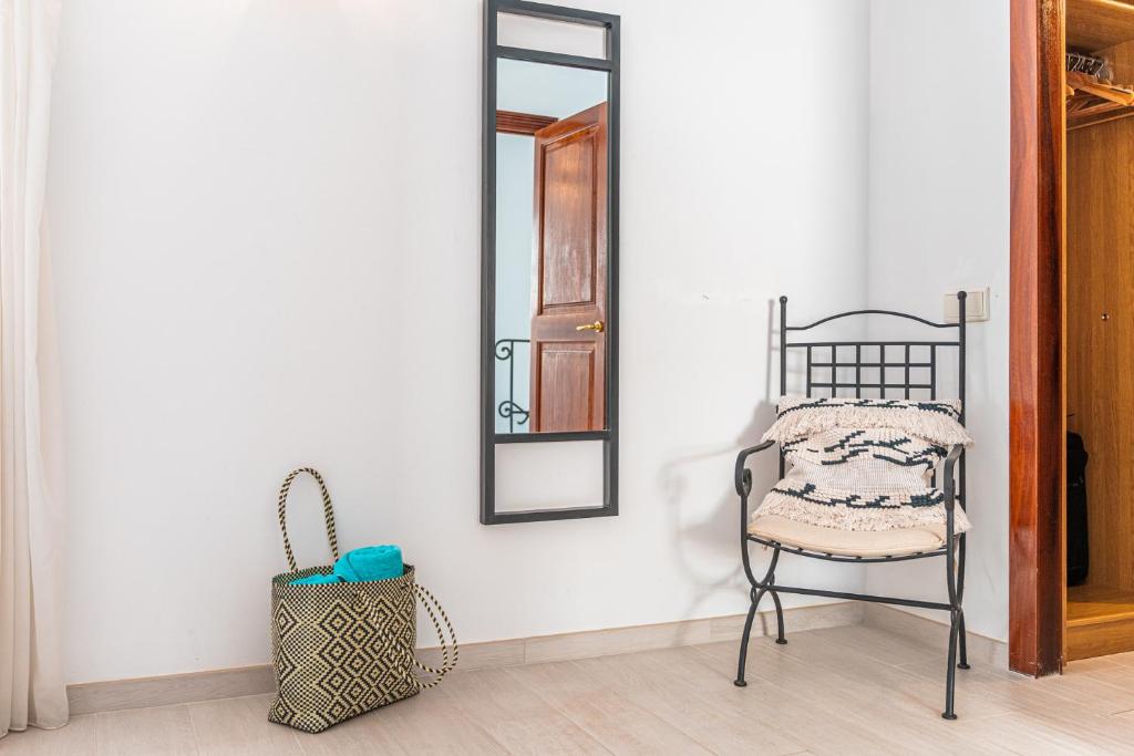 Postel nebo postele na pokoji v ubytování Casa del Puerto