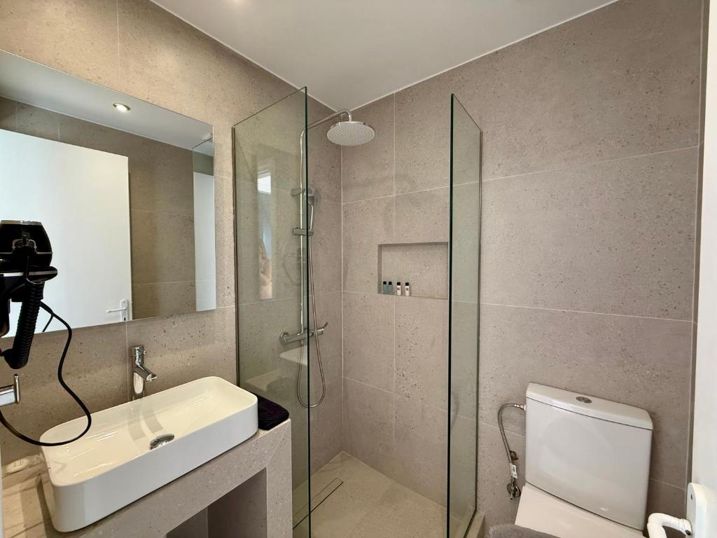 Koupelna v ubytování Yaleena Residences