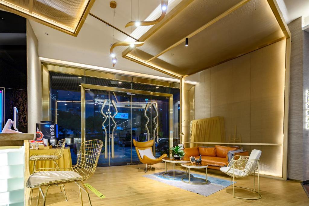 Posezení v ubytování Lux Cabins Hotel Shenzhen