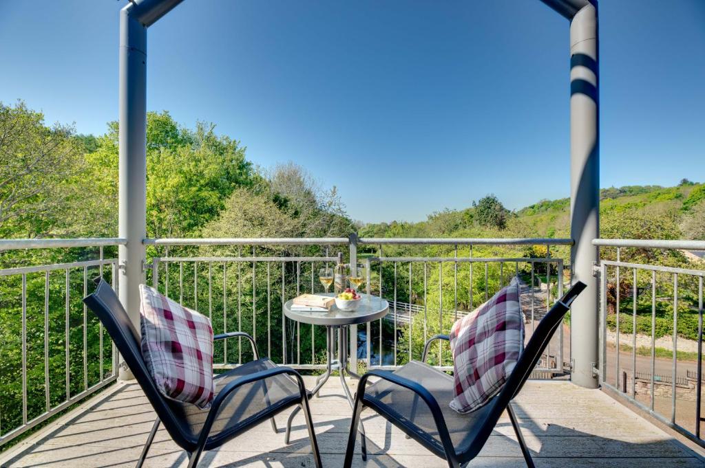 Μπαλκόνι ή βεράντα στο The Loft at Spindlestone