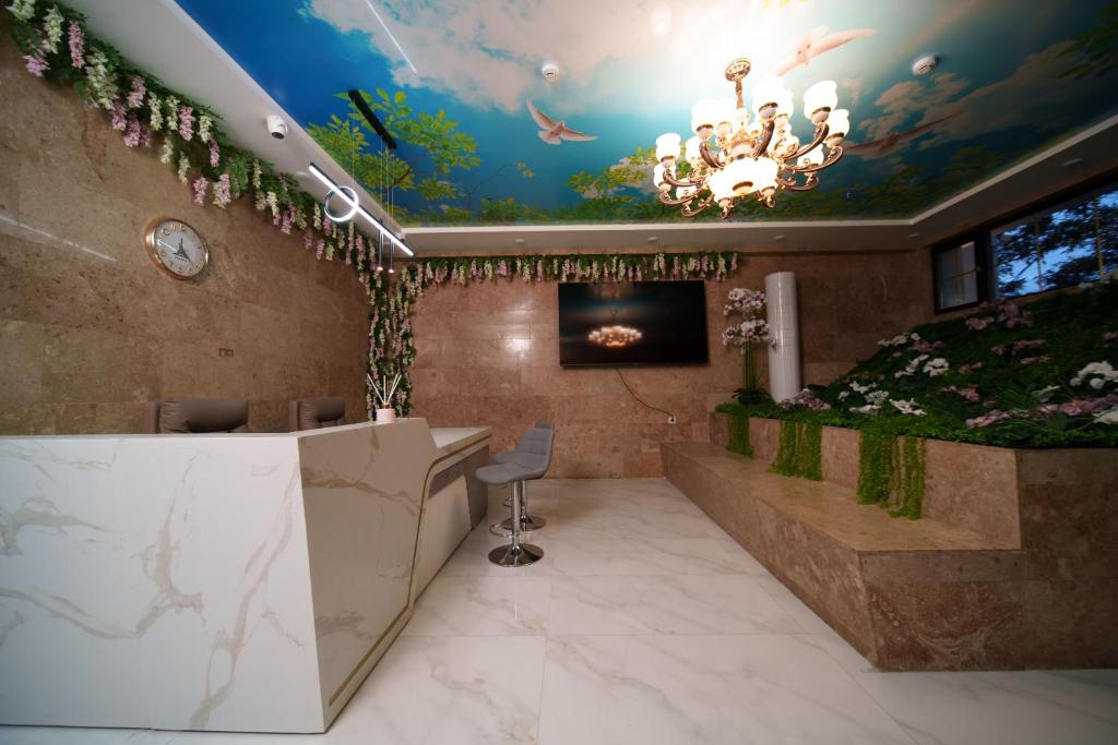 Posezení v ubytování Emmanuel Hotel Yerevan