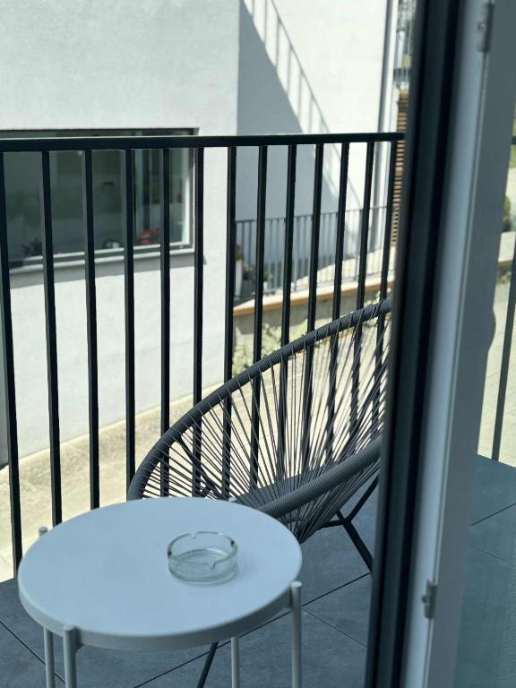 Balkon lub taras w obiekcie BLOMMA Niechorze