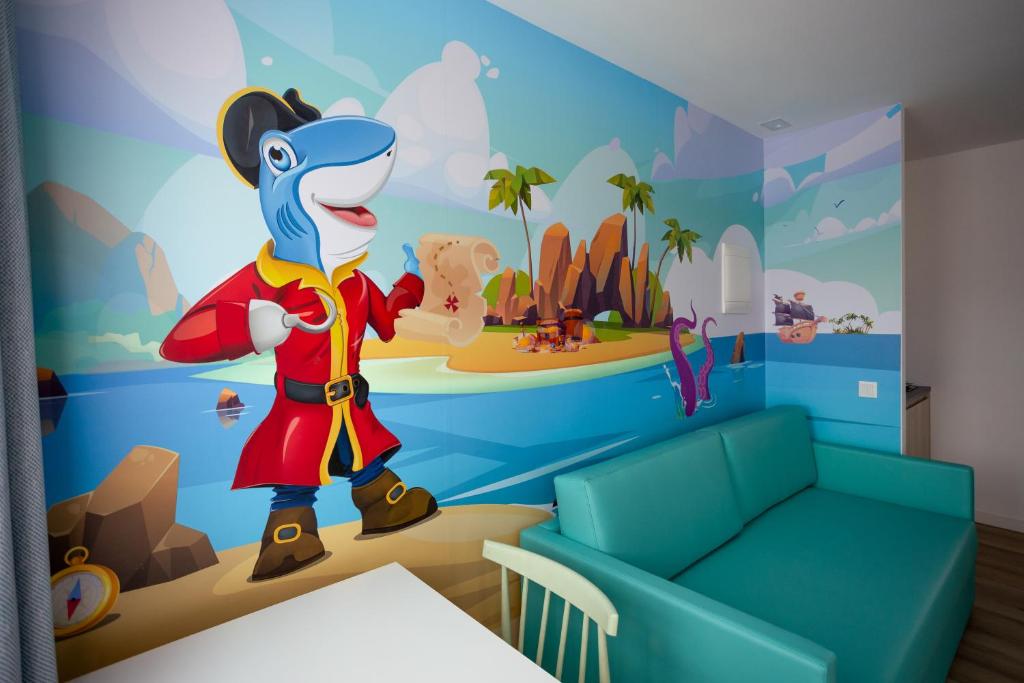 Posezení v ubytování Magic Pirates Island Resort