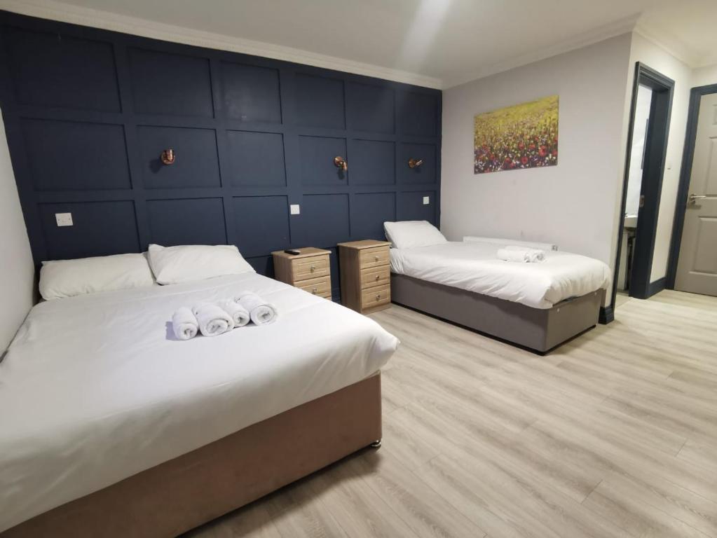Voodi või voodid majutusasutuse N20 Inn Hotel toas