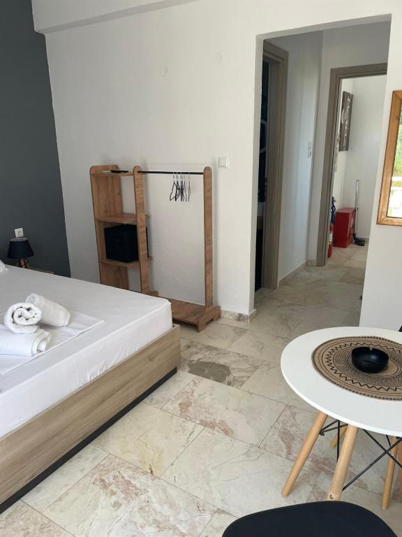 Postel nebo postele na pokoji v ubytování Vesper Rooms