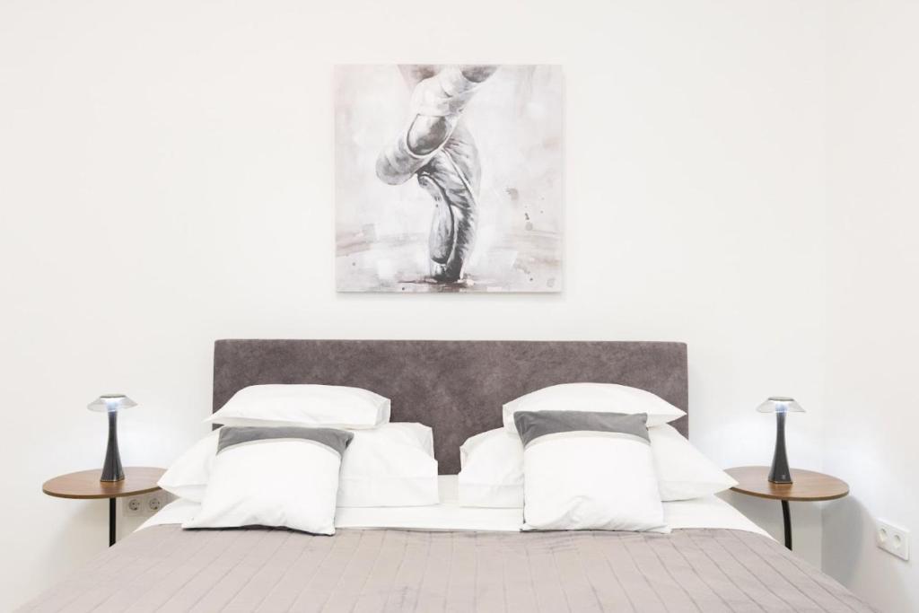 Postel nebo postele na pokoji v ubytování Dubrovnik Dili Apartment & Room