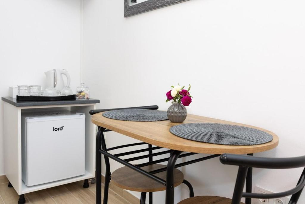 Kuchyň nebo kuchyňský kout v ubytování Dubrovnik Dili Apartment & Room