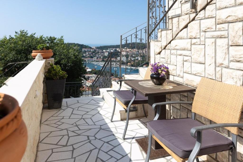 Balkón nebo terasa v ubytování Dubrovnik Dili Apartment & Room