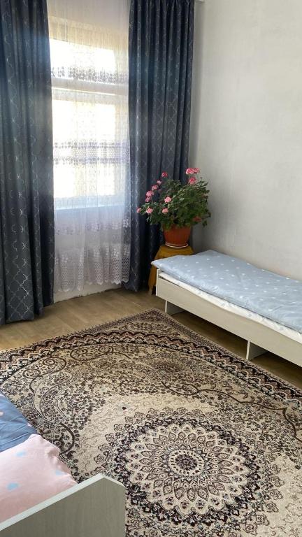 Postel nebo postele na pokoji v ubytování Пари