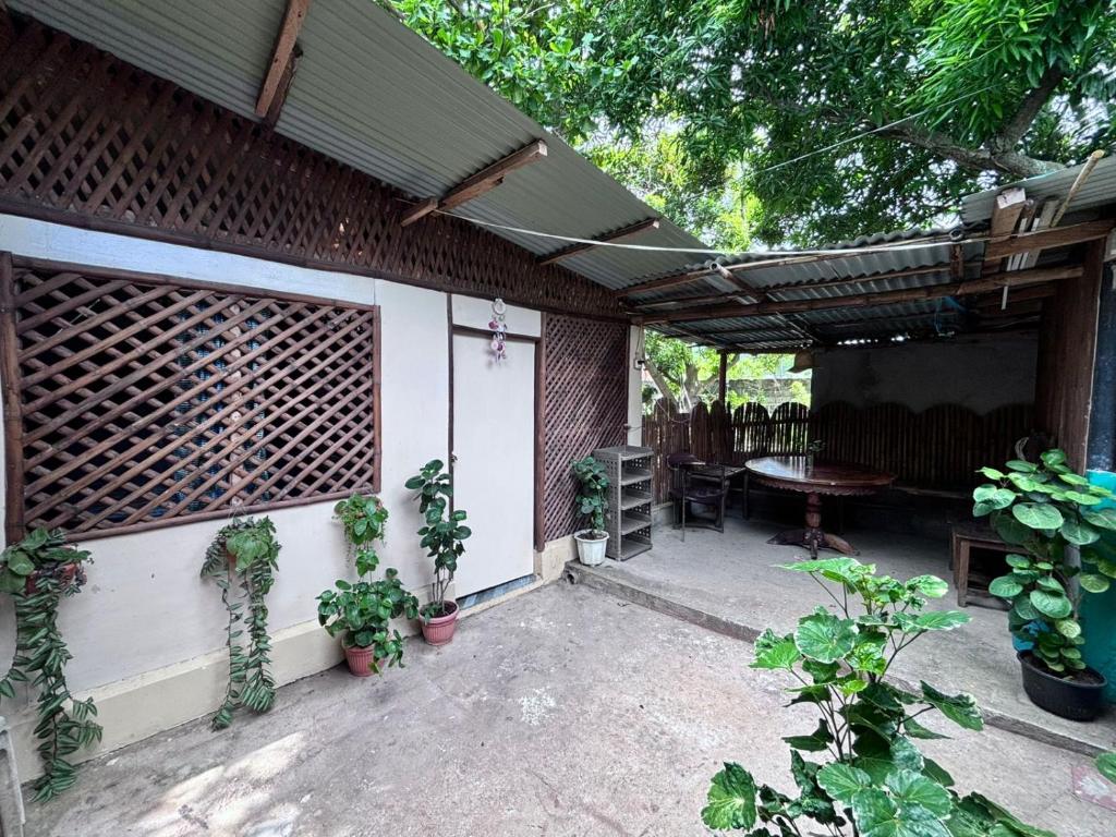 Zahrada ubytování Kusirena Homestay