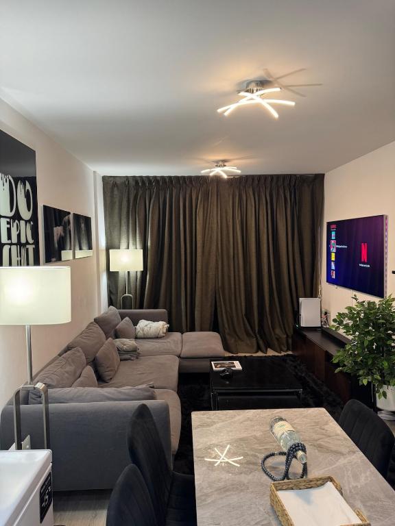 Χώρος καθιστικού στο Modern Apt in Hemel Hempstead