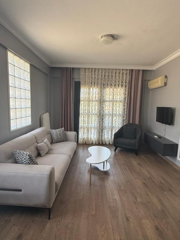 A seating area at Yalcinkaya Tas Apart