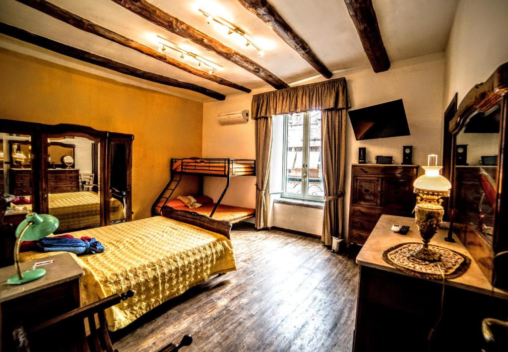 Posteľ alebo postele v izbe v ubytovaní San Gennaro B&B