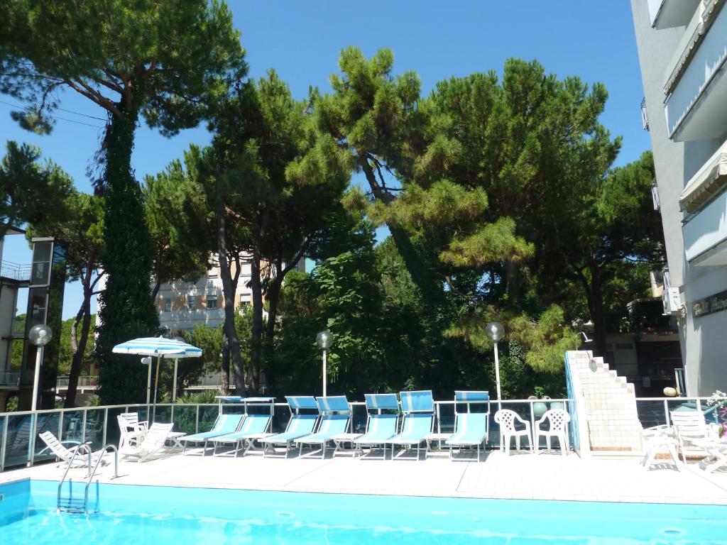 Bazén v ubytování Hotel Astra nebo v jeho okolí