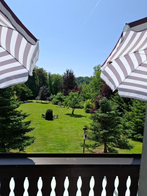 Zahrada ubytování Hochwald Balkon