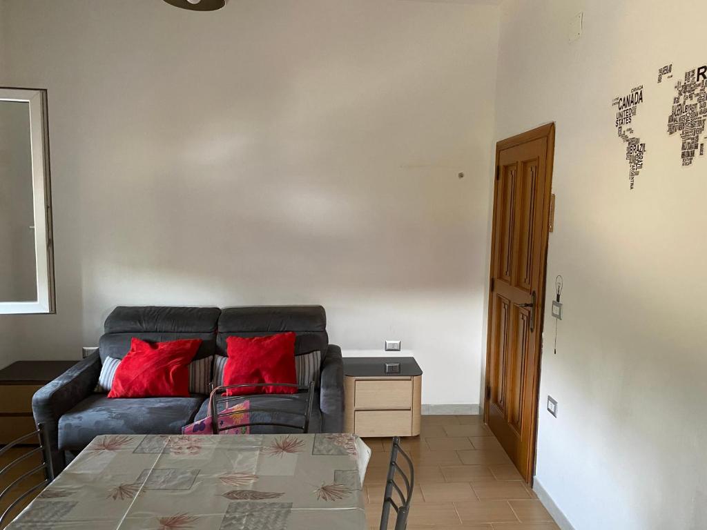Posezení v ubytování Residenza Rogiò