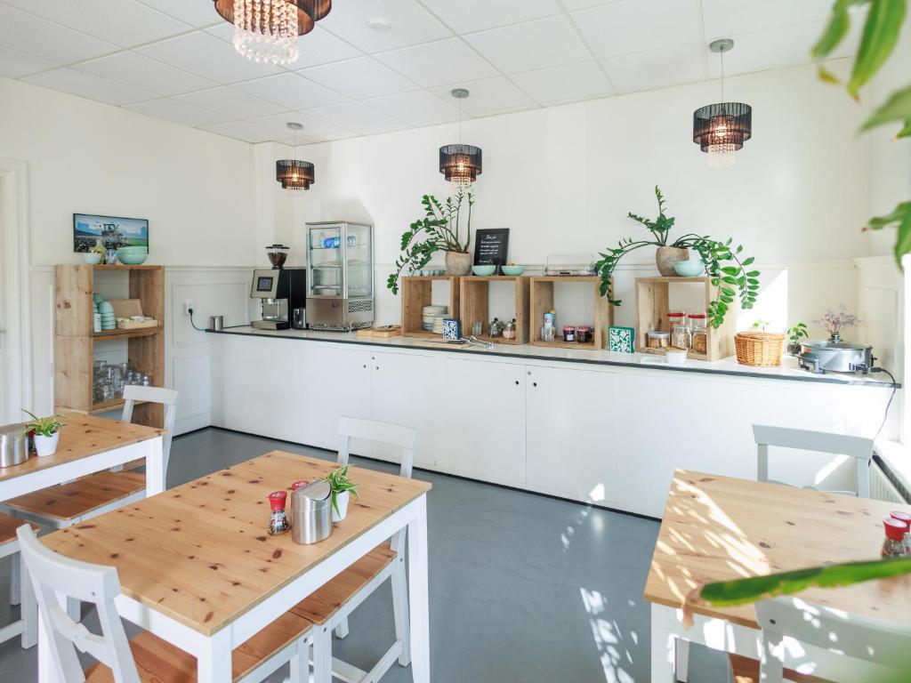 Een restaurant of ander eetgelegenheid bij Stad & Strandhotel Elisabeth