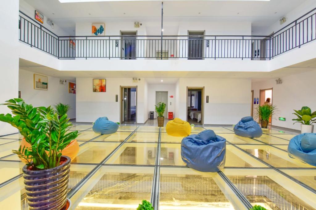 Un lugar para sentarse en Like Lijin Bay Hotel