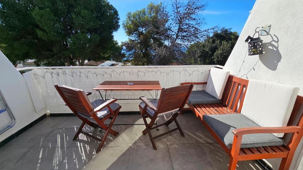 Balkon ili terasa u objektu Junto a la Playa del Cristo,Terraza,Puerto a 3min
