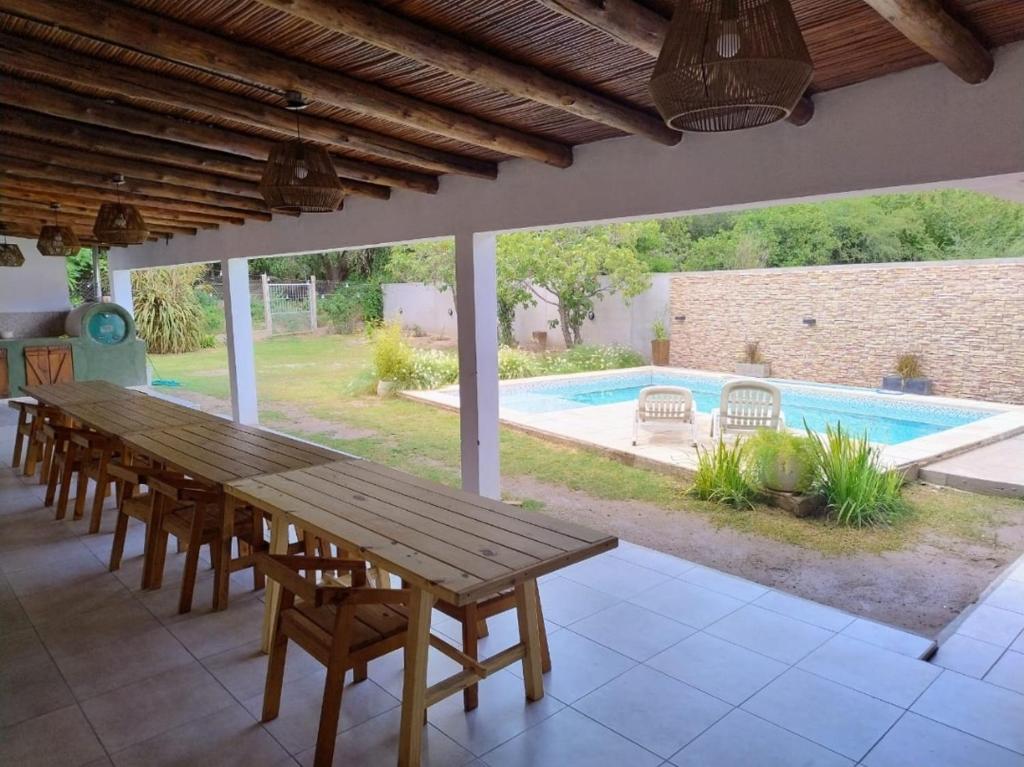 Πισίνα στο ή κοντά στο Casa De Antaño