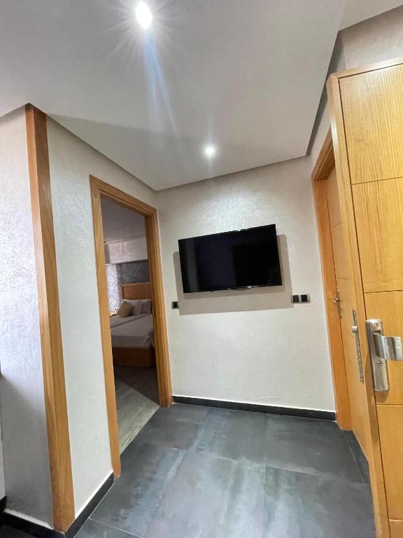 TV a/nebo společenská místnost v ubytování Hotel Residence Ramsis