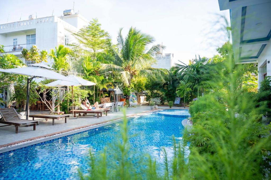 Hồ bơi trong/gần Gia An Hung Guest House