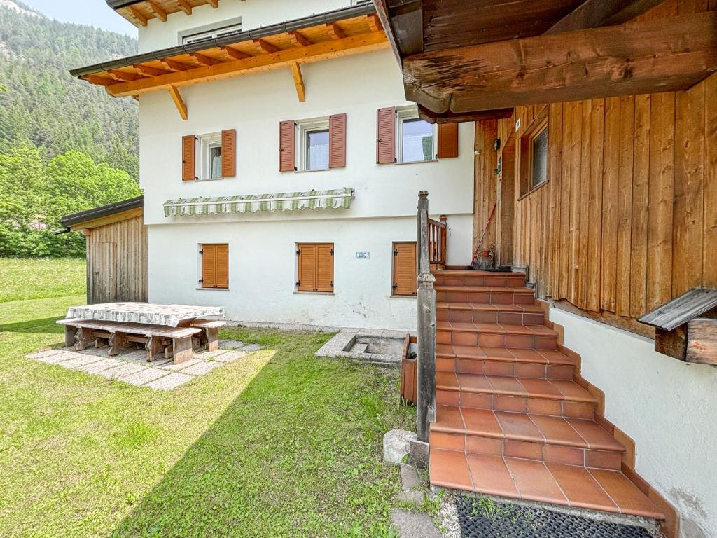 Zahrada ubytování Chalet Vernel