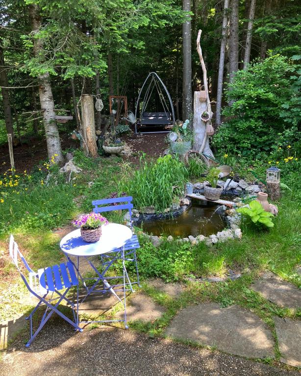 Zahrada ubytování un ptit chalet