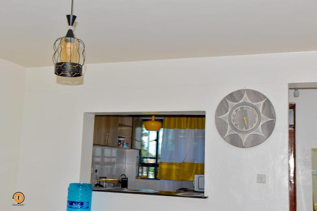 Kuchyň nebo kuchyňský kout v ubytování Blessedhomes Eldoret
