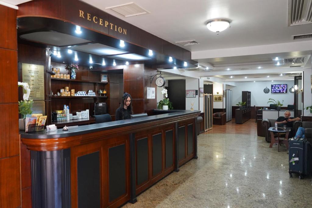 Lounge nebo bar v ubytování Hotel Bliss