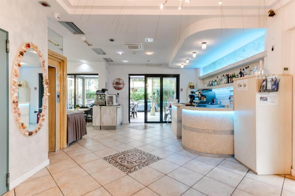 Vstupní hala nebo recepce v ubytování Hotel La Nidiola