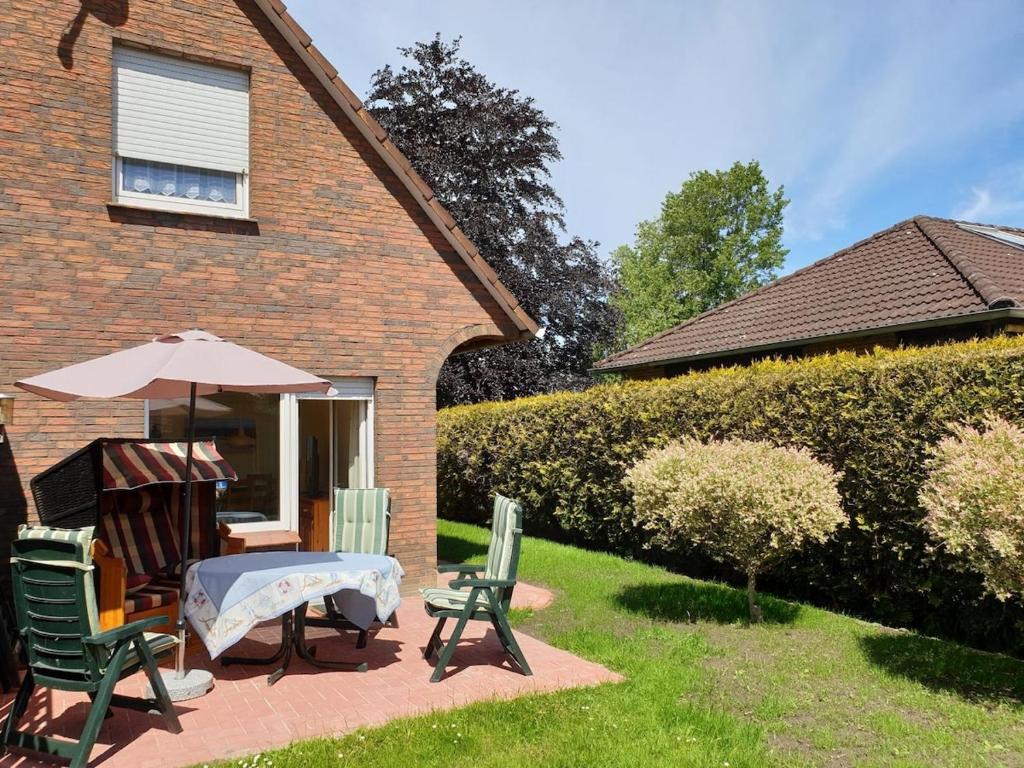 Vườn quanh Ferienhaus am Kurpark Norddeich