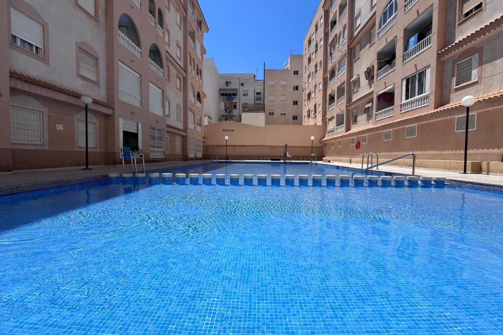 Charming flat with swimming pool 500 m from Playa del Cura!