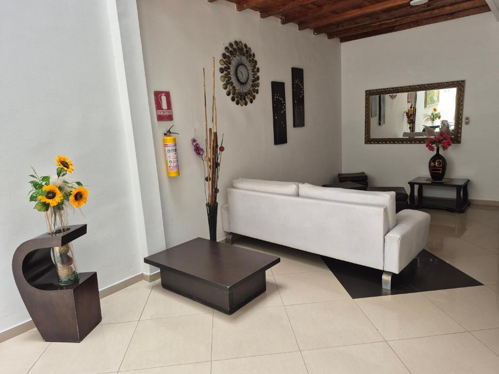 Posezení v ubytování Hotel Brisas MEDELLIN