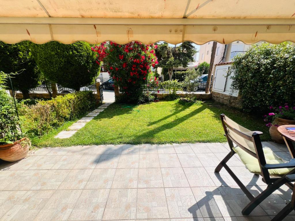 Zahrada ubytování Seaside Villa Clio