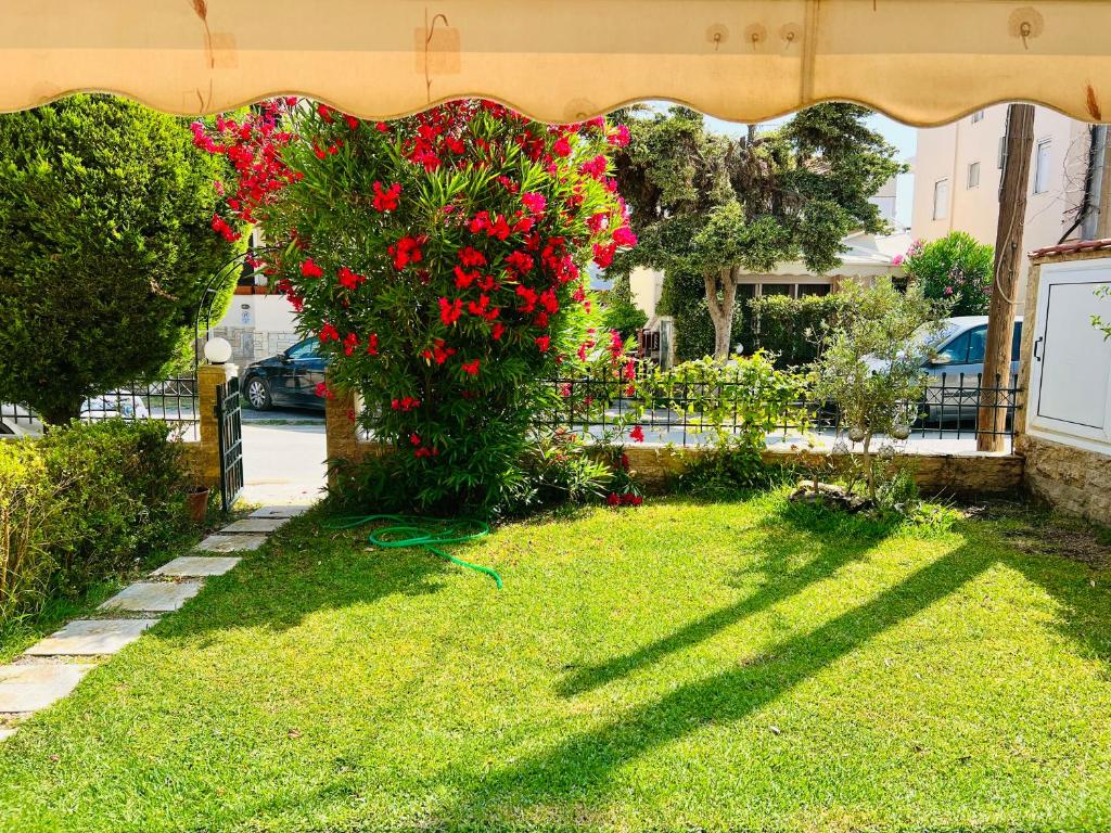 Zahrada ubytování Seaside Villa Clio