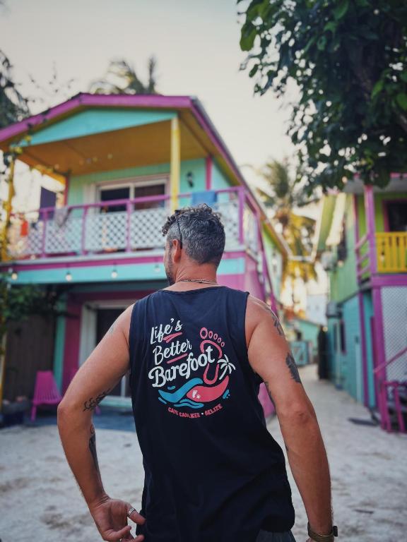 Clientes alojados en Barefoot Beach Belize