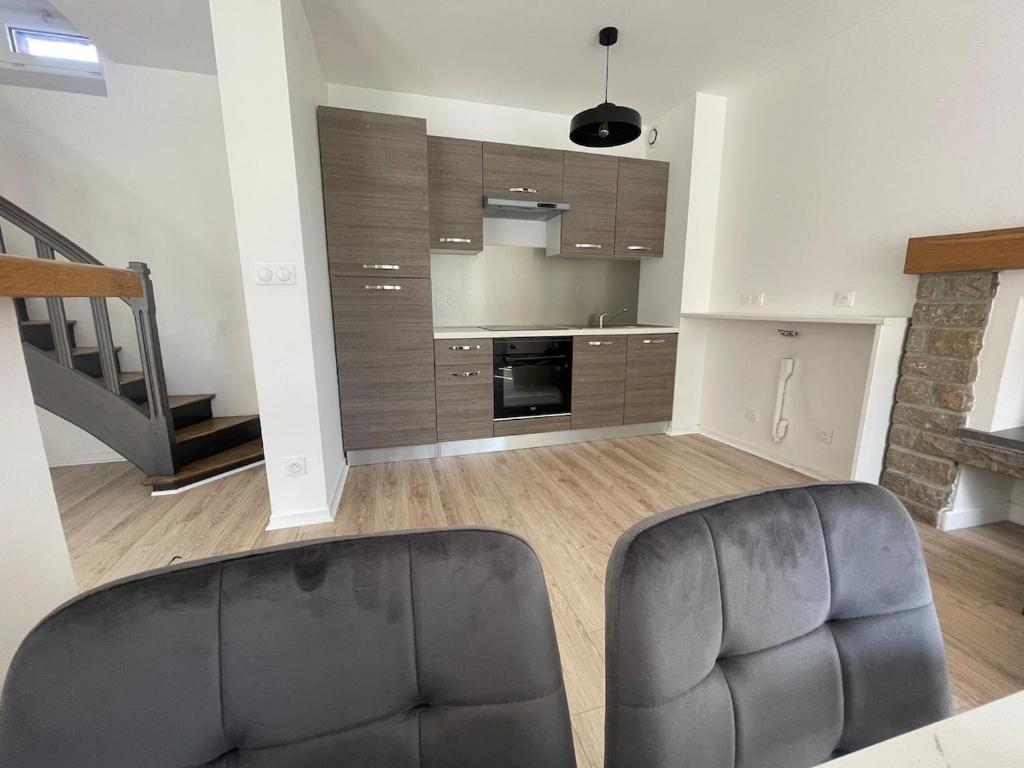 Køkken eller tekøkken på maison de ville