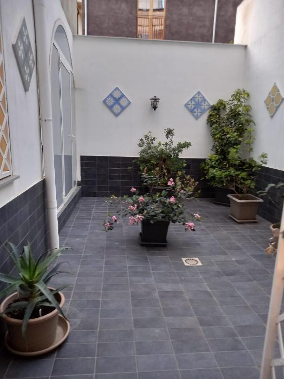 Vonkajšia záhrada v ubytovaní RossoCorallo B&B