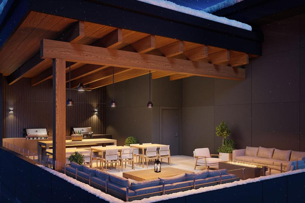 Posezení v ubytování Loft Suite in the Crescent