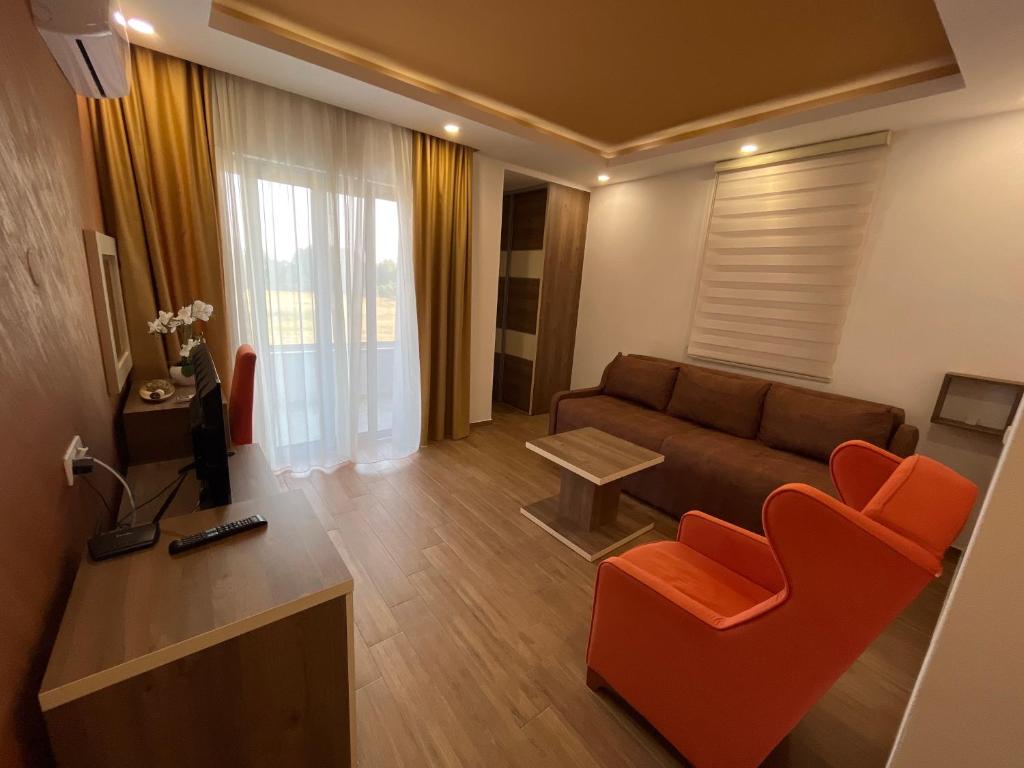 Posezení v ubytování Heaven Lux Ulcinj