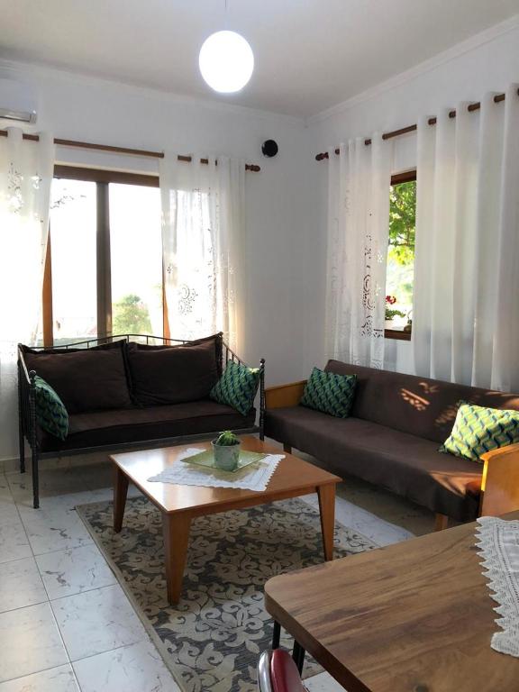 Posezení v ubytování Guest House Nino's