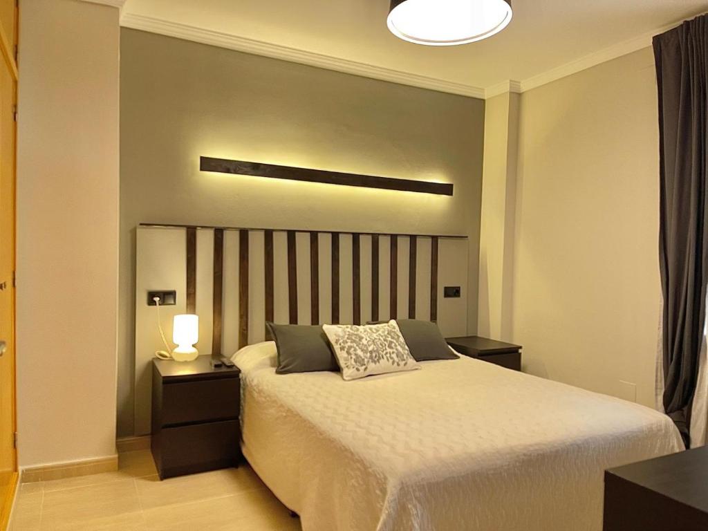 Ένα ή περισσότερα κρεβάτια σε δωμάτιο στο Motel Mary