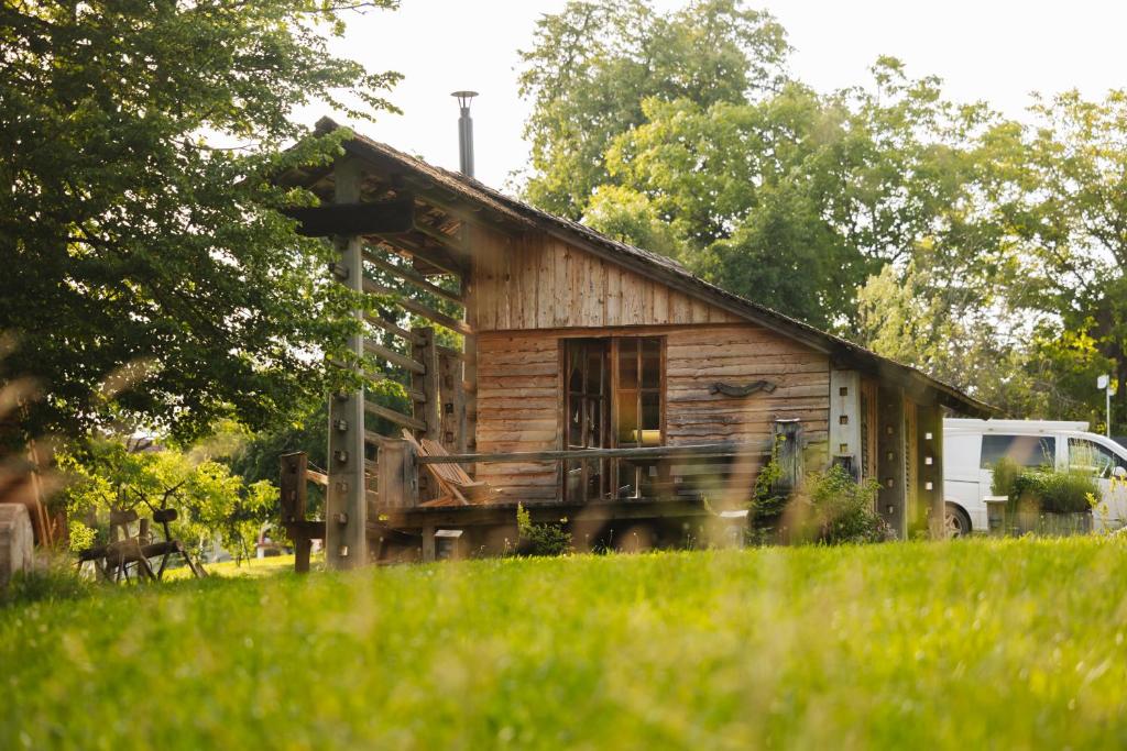Zahrada ubytování Ladybug Eco House