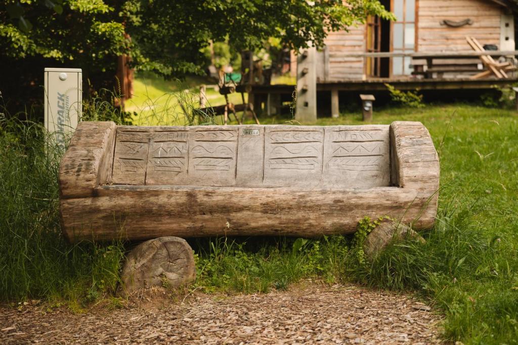 Zahrada ubytování Ladybug Eco House