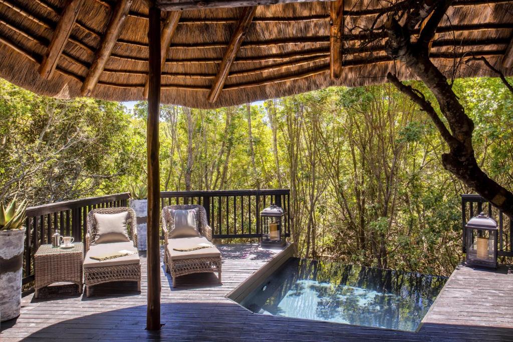 Bazén v ubytování Lalibela Game Reserve - Kichaka Lodge nebo v jeho okolí