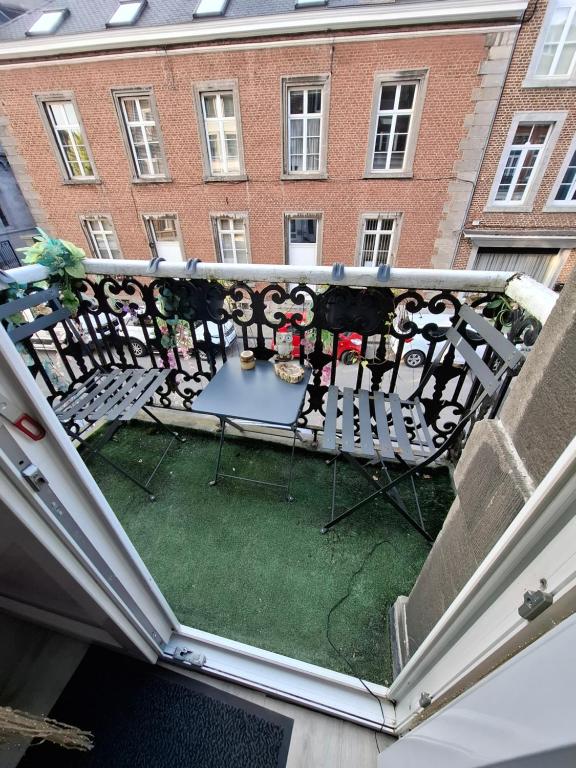 Balkón nebo terasa v ubytování Room Lux SPA " TABARKA "