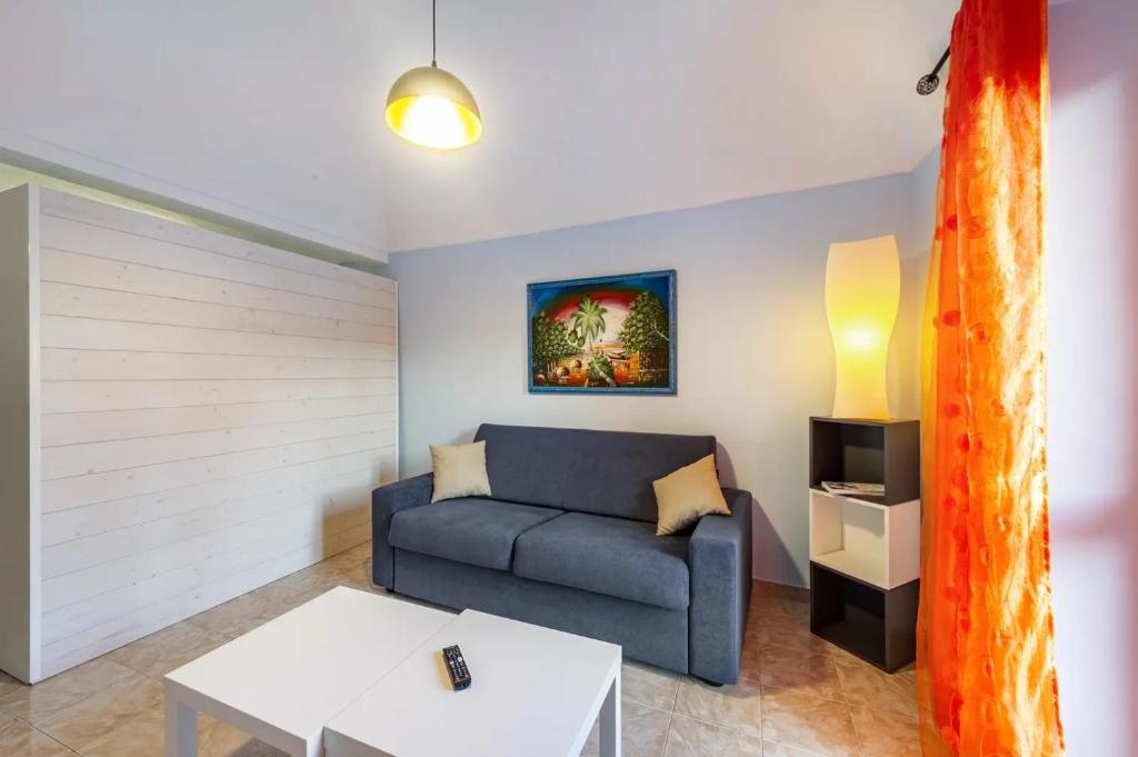 Posezení v ubytování Appartamento in centro 65mq x 4 persone