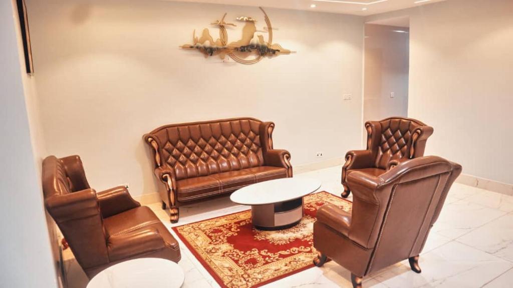 Posezení v ubytování De Padova Hotel