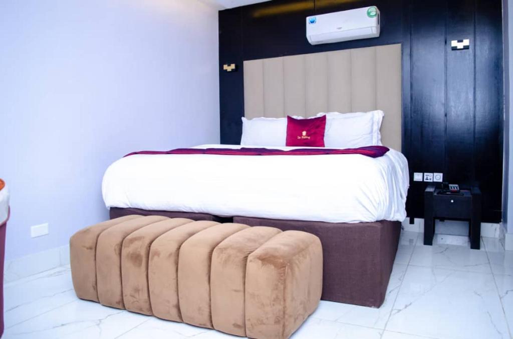 Postel nebo postele na pokoji v ubytování De Padova Hotel